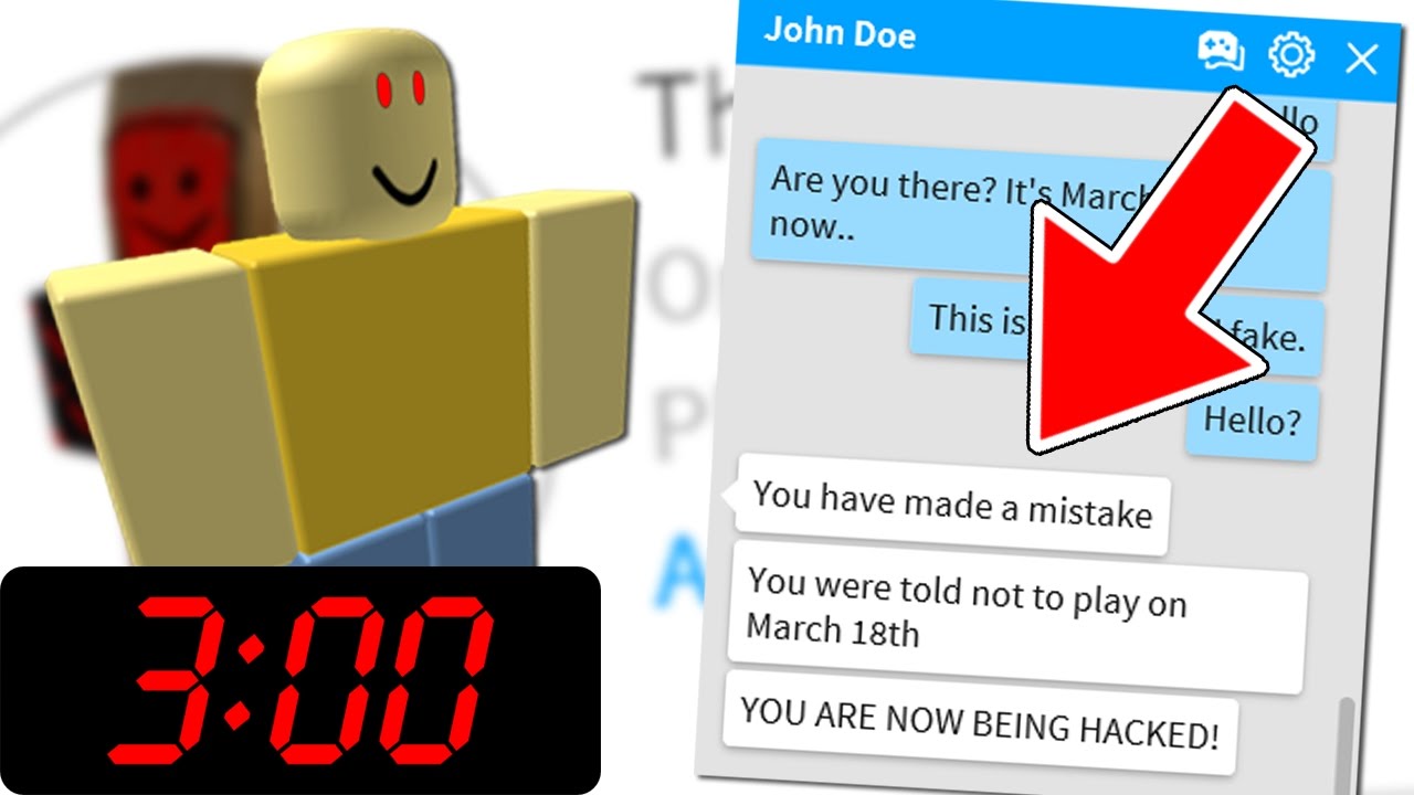 Why Does John Doe Hack Roblox